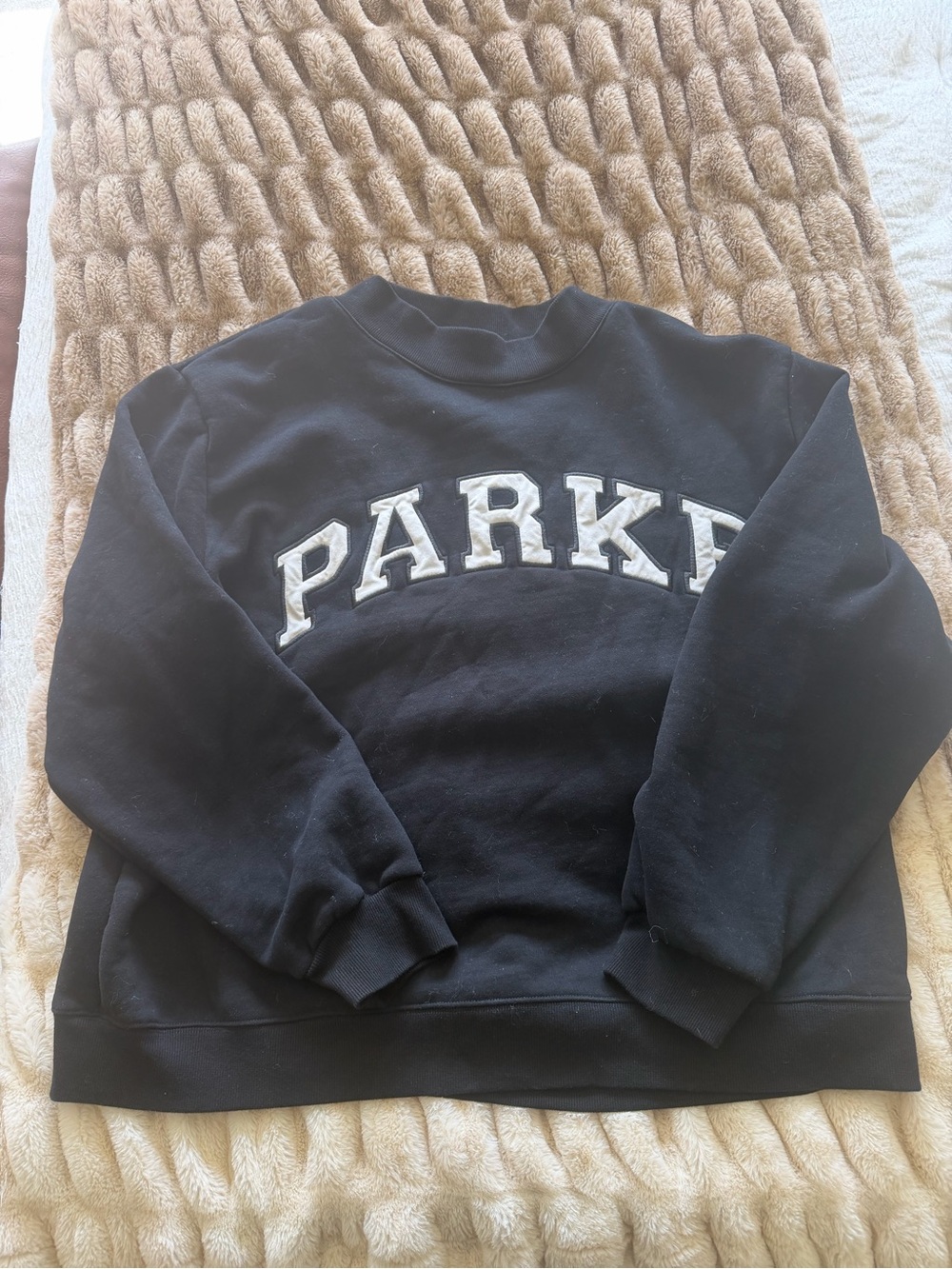 Parke Black Fleece Mockneck